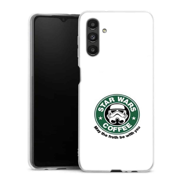 Coque Samsung A04S Stormtrooper Coffee
